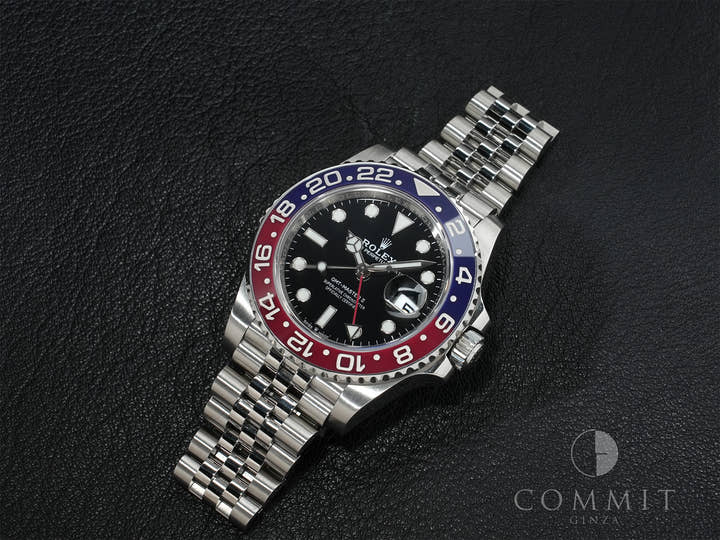 ロレックス GMTマスターII Ref.126710BLRO ステンレススチール ブラック文字盤 ジュビリーブレスレット
