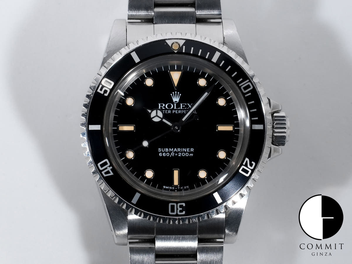 ロレックス サブマリーナー Ref.5513 ステンレススチール ブラック文字盤