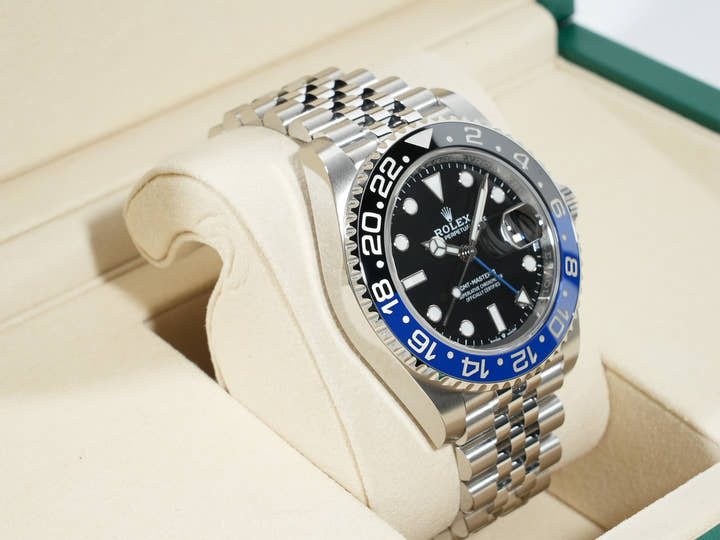 ロレックス GMTマスターII Ref.126710BLNR ステンレススチール ブラック文字盤 ジュビリーブレスレット