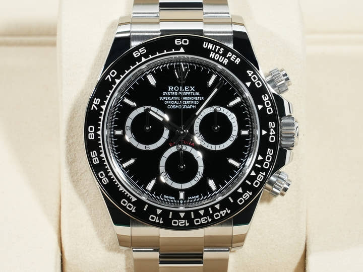ロレックス デイトナ Ref.126500LN ステンレススチール ブラック文字盤