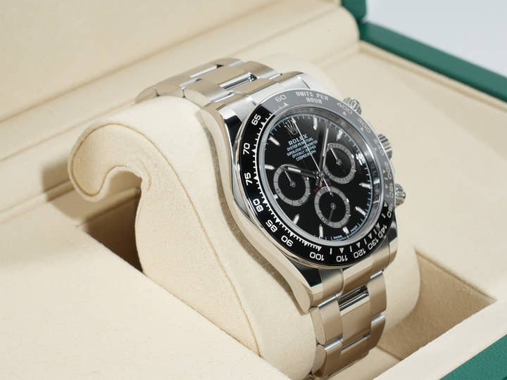 ロレックス デイトナ Ref.126500LN ステンレススチール ブラック文字盤