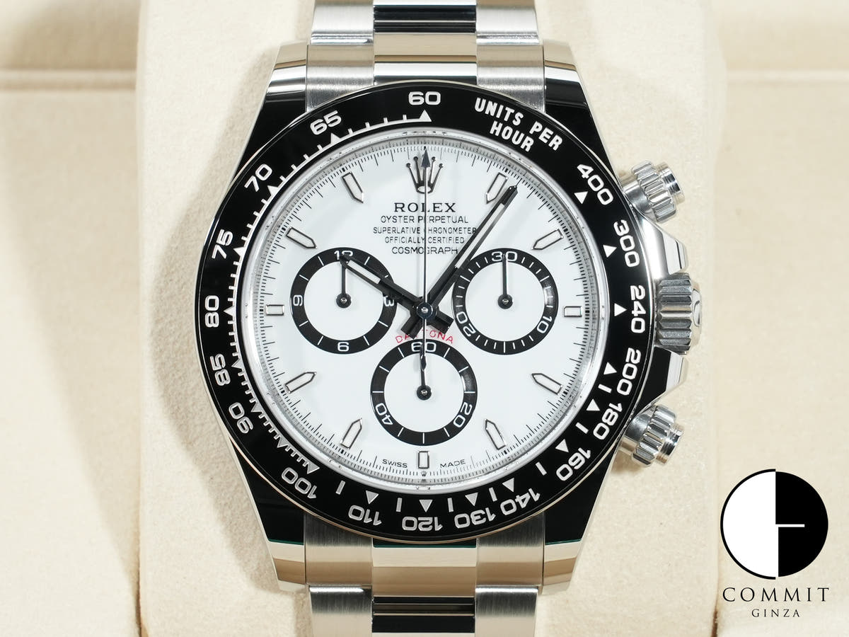 ロレックス デイトナ Ref.126500LN ステンレススチール ホワイト文字盤