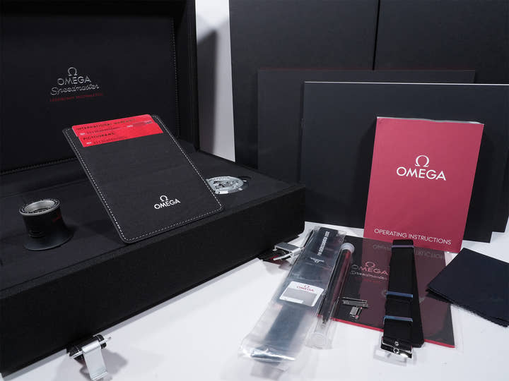 オメガ スピードマスター キャリバー321 クロノグラフ 39.7MM Ref.311.30.40.30.01.001 SS ブラック文字盤 中古 vf4zxmqx