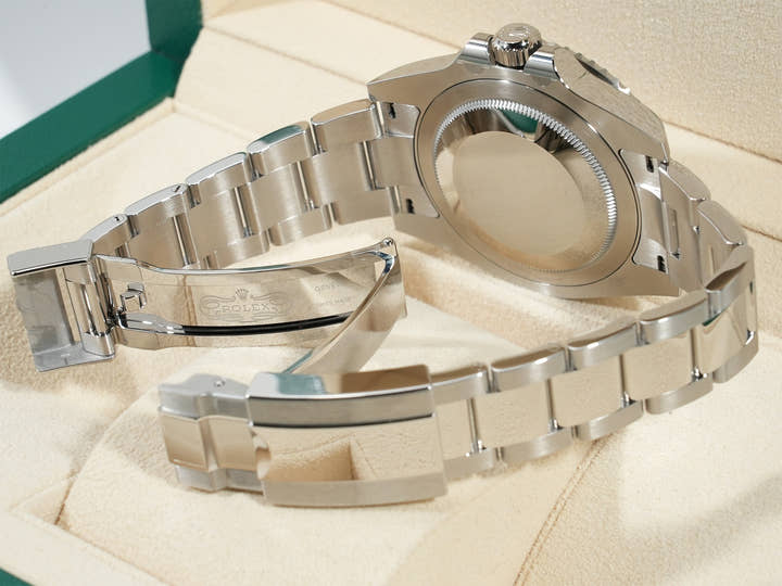 ロレックス GMTマスターII Ref.126710GRNR ステンレススチール ブラック文字盤 オイスターブレスレット