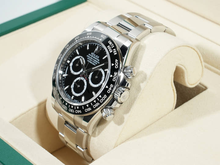 ロレックス デイトナ Ref.126500LN ステンレススチール ブラック文字盤