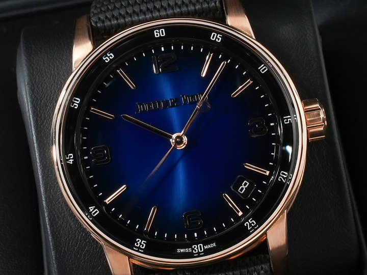 オーデマピゲ CODE 11.59 バイ オーデマ ピゲ Ref.15210OR.OO.A028CR.01 ピンクゴールド スモークブルーラッカー文字盤