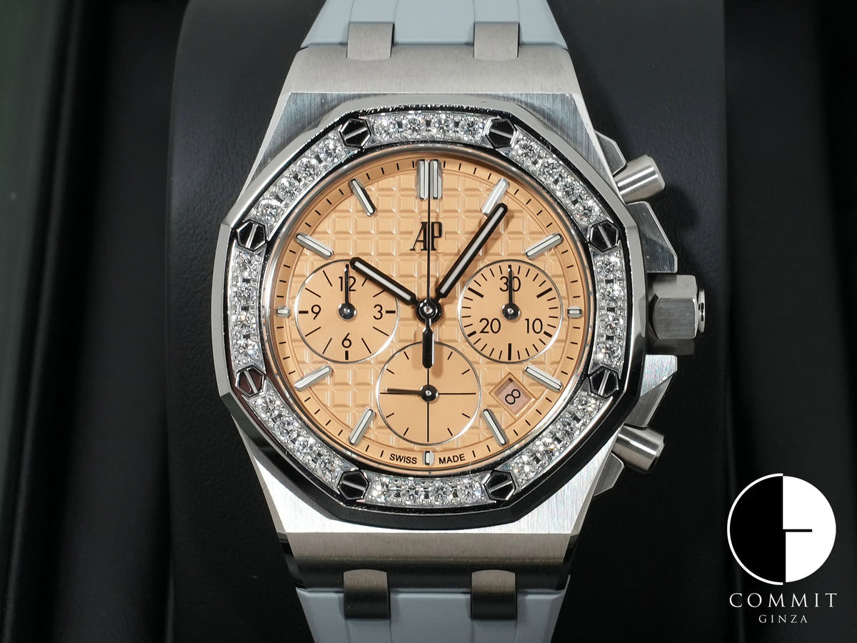 Audemars Piguet Royal Oak Offshore Chronograph Ref.26231ST.ZZ.A178CA.01 SS Salmon Dial Good Condition Used sfvbbrp6