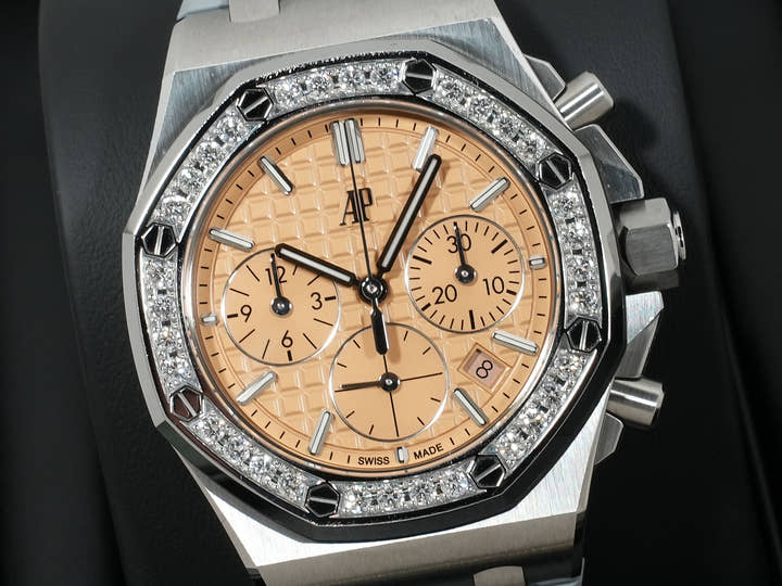 Audemars Piguet Royal Oak Offshore Chronograph Ref.26231ST.ZZ.A178CA.01 SS Salmon Dial Good Condition Used sfvbbrp6