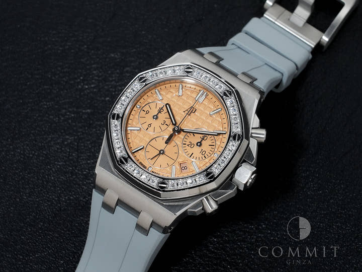 Audemars Piguet Royal Oak Offshore Chronograph Ref.26231ST.ZZ.A178CA.01 SS Salmon Dial Good Condition Used sfvbbrp6