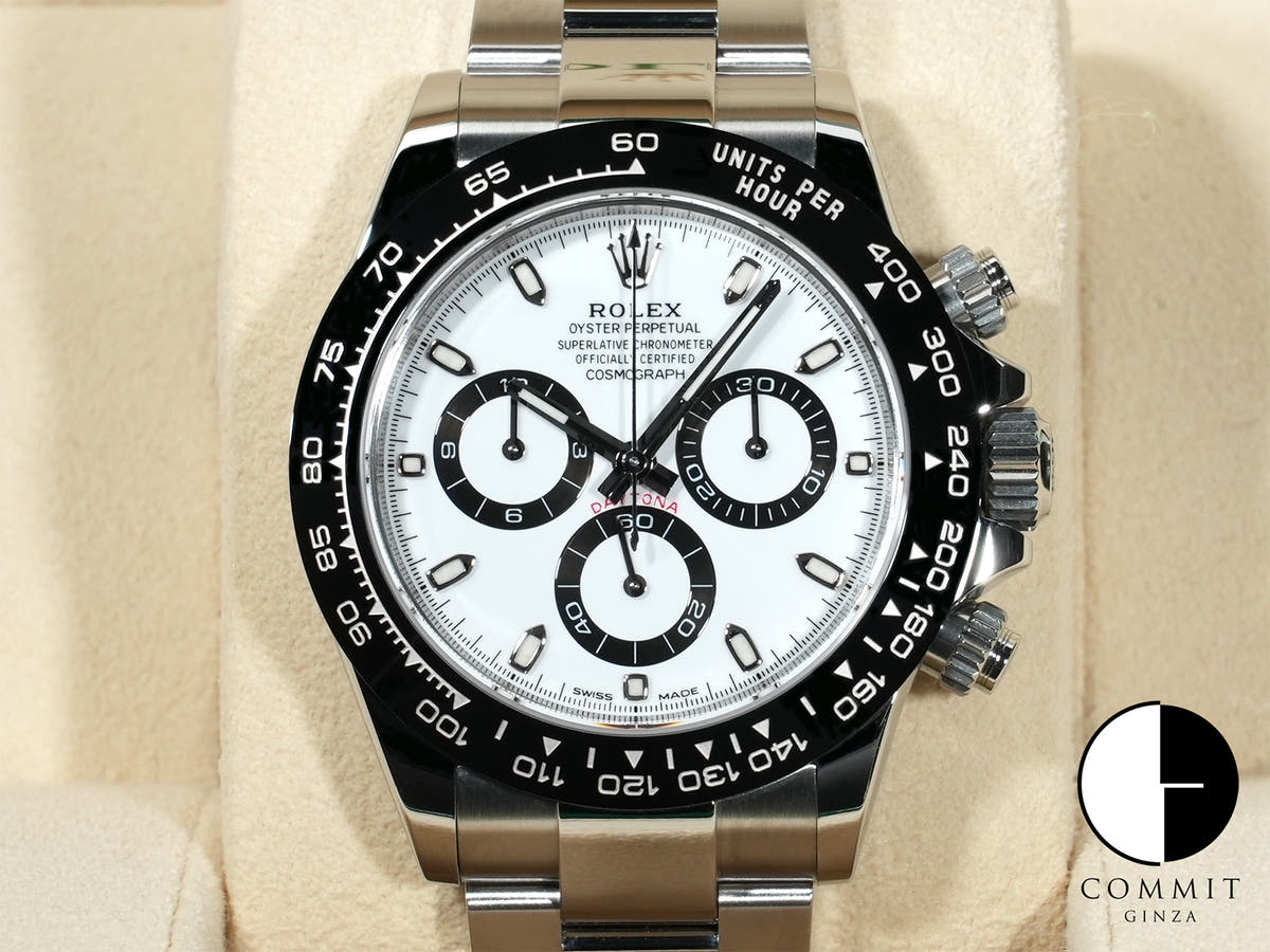 ロレックス デイトナ Ref.116500LN ステンレススチール ホワイト文字盤