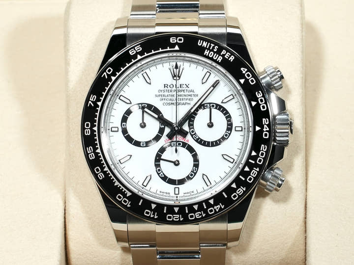 ロレックス デイトナ Ref.126500LN ステンレススチール ホワイト文字盤