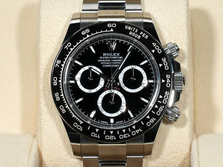 Rolex Daytona Ref.126500LN SS Black Dial Good Condition Pre-Owned qvmcikxb