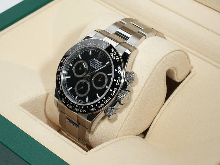 Rolex Daytona Ref.126500LN SS Black Dial Good Condition Pre-Owned qvmcikxb