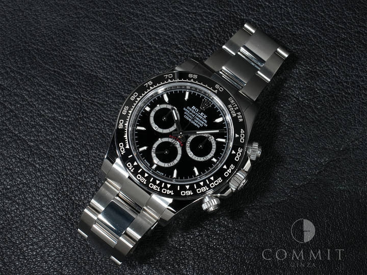 Rolex Daytona Ref.126500LN SS Black Dial Good Condition Pre-Owned qvmcikxb