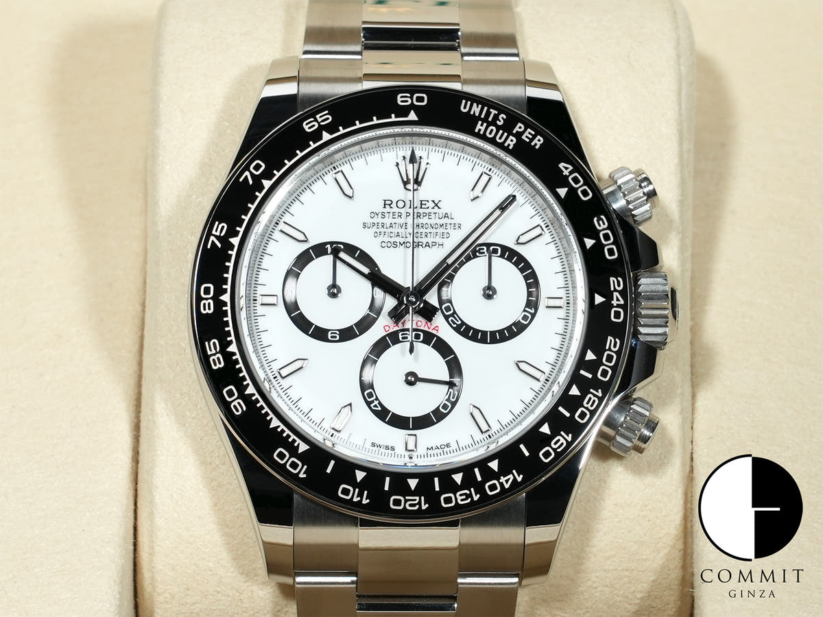 ロレックス デイトナ Ref.126500LN ステンレススチール ホワイト文字盤