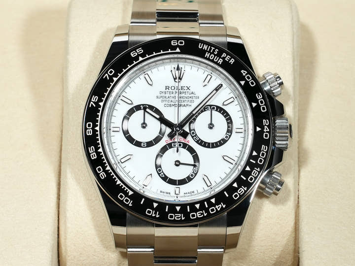 ロレックス デイトナ Ref.126500LN ステンレススチール ホワイト文字盤