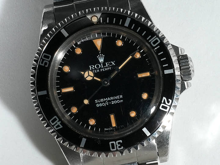 ロレックス サブマリーナー Ref.5513 ステンレススチール ブラック文字盤