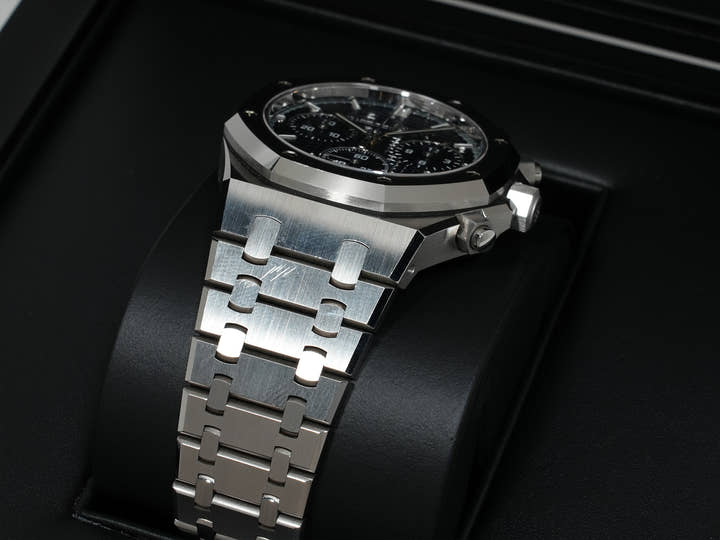 オーデマピゲ ロイヤルオーク クロノグラフ 50周年記念 Ref.26240ST.OO.1320ST.01 ステンレススチール ブルー文字盤