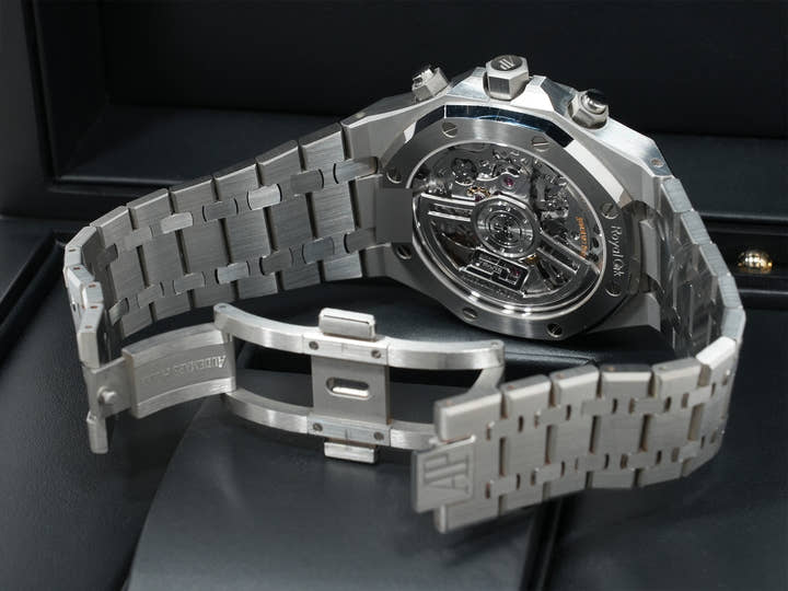 オーデマピゲ ロイヤルオーク クロノグラフ 50周年記念 Ref.26240ST.OO.1320ST.01 ステンレススチール ブルー文字盤