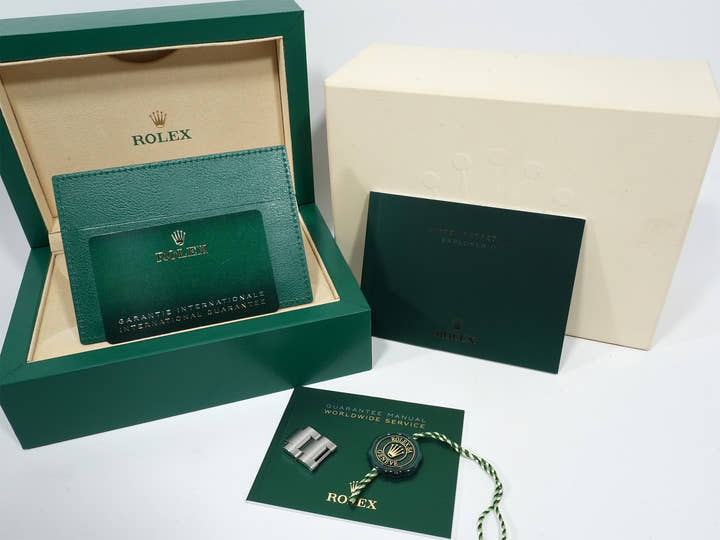 ロレックス エクスプローラーII Ref.226570 ステンレススチール ホワイト文字盤