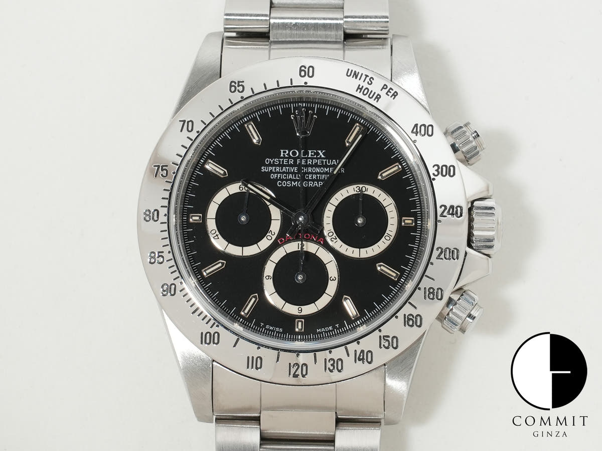 ロレックス デイトナ エルプリメロ Ref.16520 ステンレススチール ブラック文字盤 中古 hvwqk2ik