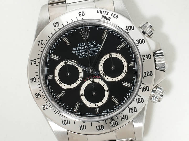 ロレックス デイトナ エルプリメロ Ref.16520 ステンレススチール ブラック文字盤