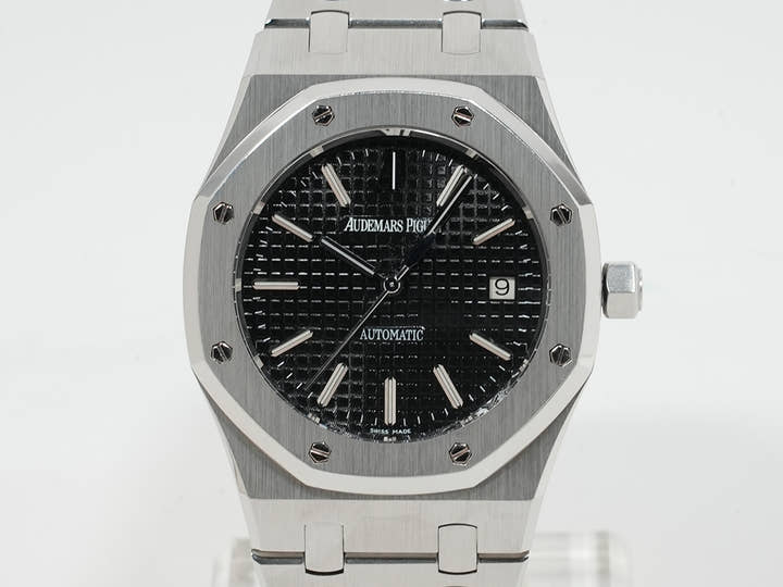Audemars Piguet Royal Oak Ref.15300ST.OO.1220ST.03 SS Black Dial Used asznmwt3