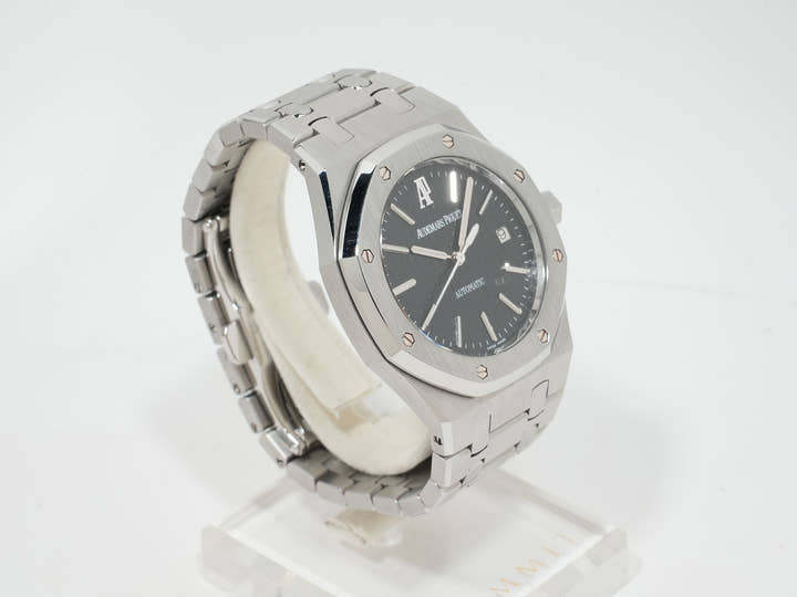 Audemars Piguet Royal Oak Ref.15300ST.OO.1220ST.03 SS Black Dial Used asznmwt3