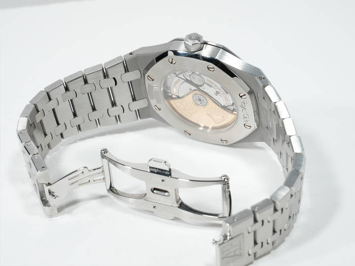 Audemars Piguet Royal Oak Ref.15300ST.OO.1220ST.03 SS Black Dial Used asznmwt3