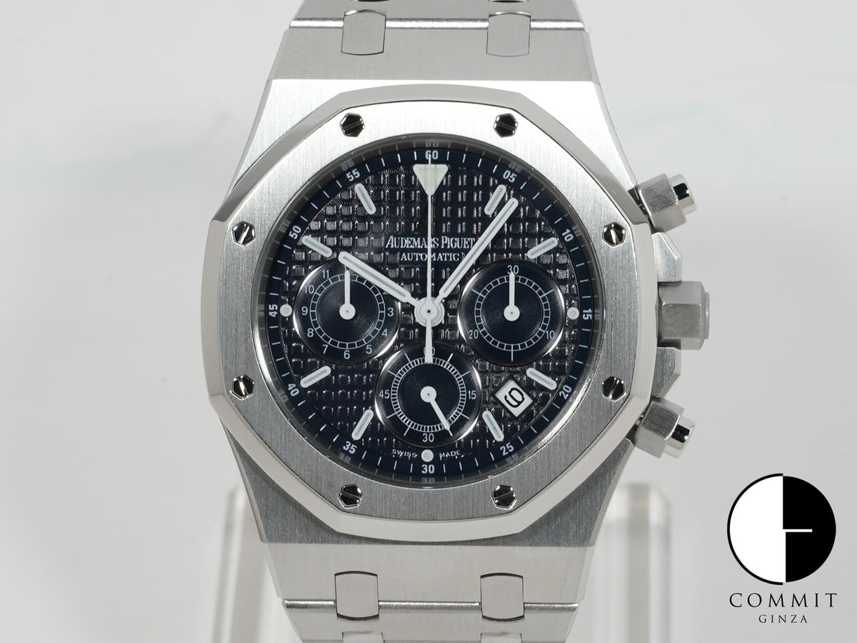 オーデマピゲ ロイヤルオーク クロノグラフ Ref.26300ST.OO.1110ST.03 ステンレススチール ダークブルー文字盤