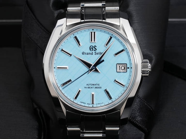 グランドセイコー ヘリテージ コレクション Ref.SBGH297 SS スカイブルー文字盤 極美品 tj45y73g