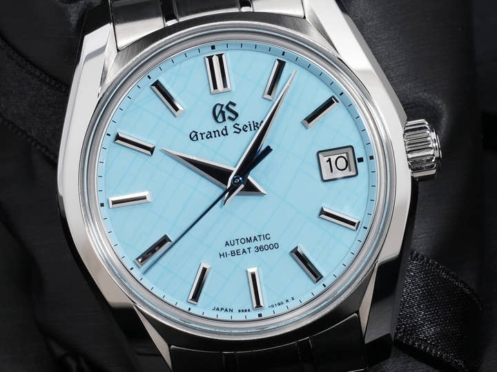 グランドセイコー ヘリテージ コレクション Ref.SBGH297 SS スカイブルー文字盤 極美品 tj45y73g