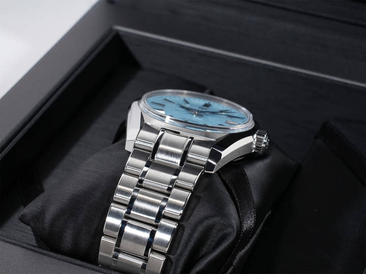 グランドセイコー ヘリテージ コレクション Ref.SBGH297 SS スカイブルー文字盤 極美品 tj45y73g