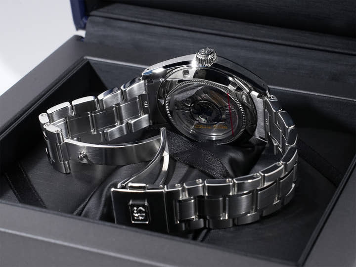 グランドセイコー ヘリテージ コレクション Ref.SBGH297 SS スカイブルー文字盤 極美品 tj45y73g