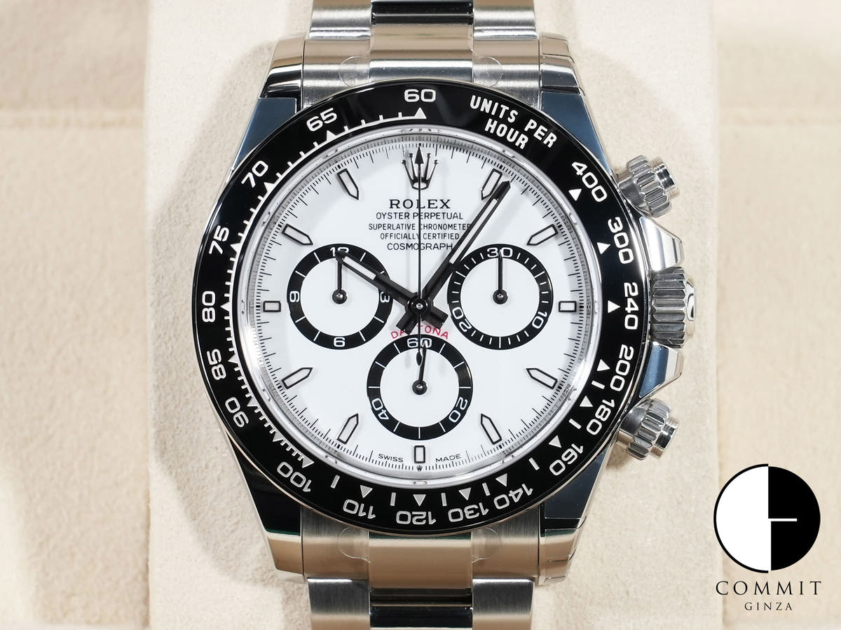 ロレックス デイトナ Ref.126500LN ステンレススチール ホワイト文字盤