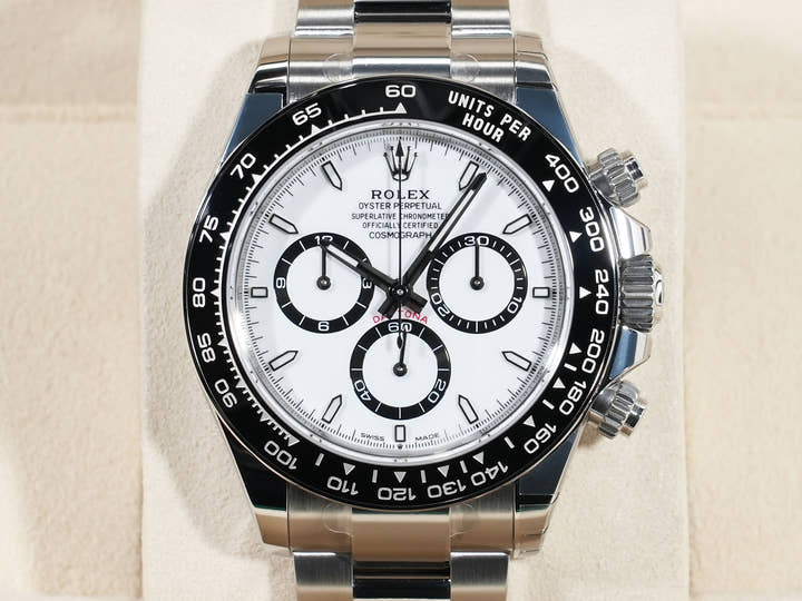 ロレックス デイトナ Ref.126500LN ステンレススチール ホワイト文字盤