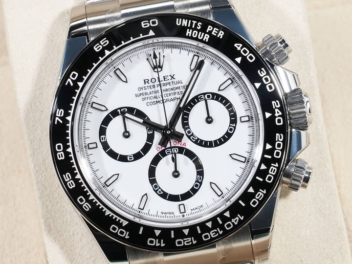 ロレックス デイトナ Ref.126500LN ステンレススチール ホワイト文字盤