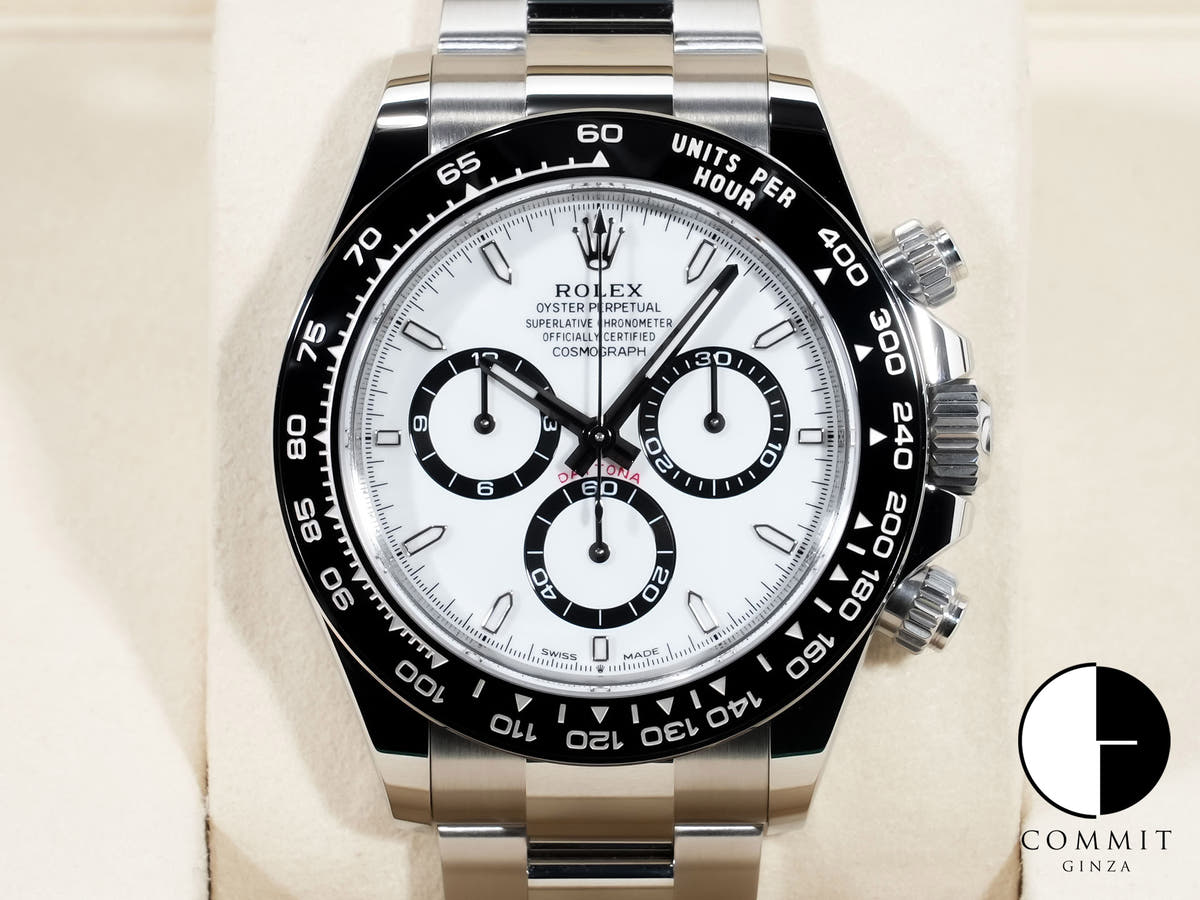 ロレックス デイトナ Ref.126500LN ステンレススチール ホワイト文字盤