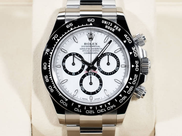 ロレックス デイトナ Ref.126500LN ステンレススチール ホワイト文字盤