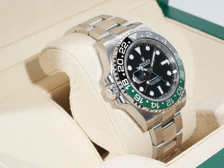 Rolex GMT Master II Ref.126720VTNR SS Black Dial Oyster Bracelet Unused 4rtbrwb8