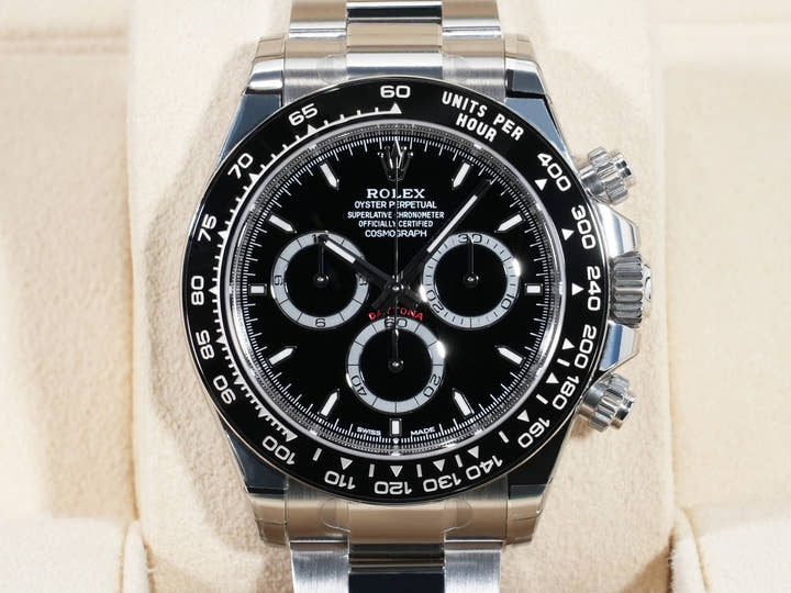 ロレックス デイトナ Ref.126500LN ステンレススチール ブラック文字盤
