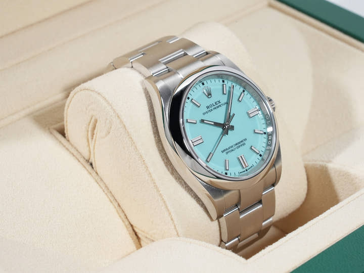 Rolex Oyster Perpetual 36 Ref.126000 SS Turquoise Dial Used svxkvfvn