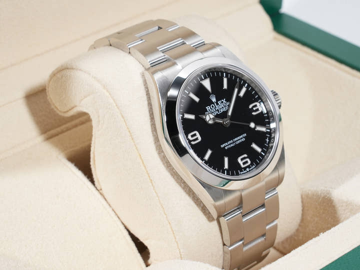 ロレックス エクスプローラー40 Ref.224270 ステンレススチール ブラック文字盤