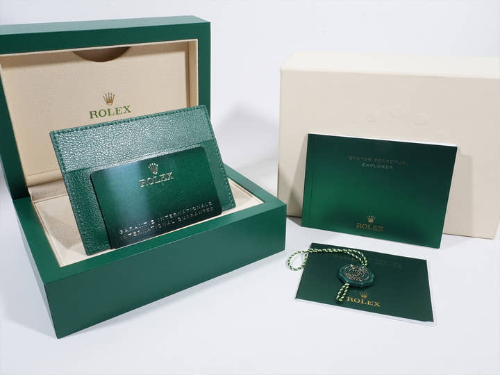 ロレックス エクスプローラー40 Ref.224270 ステンレススチール ブラック文字盤