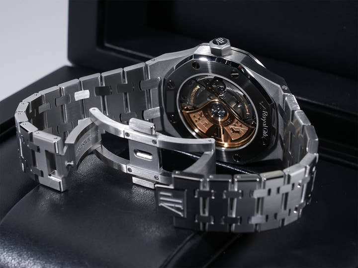 オーデマピゲ ロイヤルオーク Ref.15450ST.OO.1256ST.03 ステンレススチール ブルー文字盤