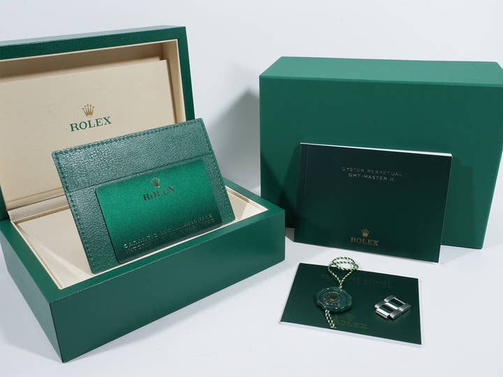 ロレックス GMTマスターII Ref.126710GRNR ステンレススチール ブラック文字盤 オイスターブレスレット