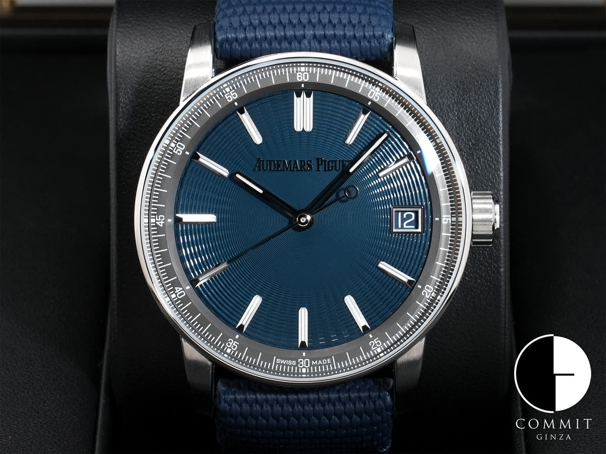 オーデマピゲ CODE 11.59 バイ オーデマ ピゲ Ref.15210ST.OO.A348KB.01 ステンレススチール ナイトブルー文字盤