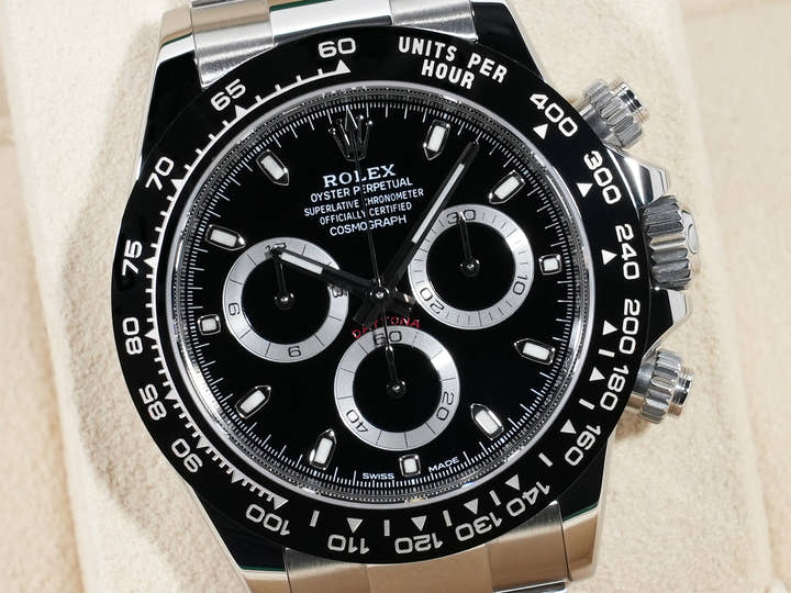 ロレックス デイトナ Ref.116500LN ステンレススチール ブラック文字盤