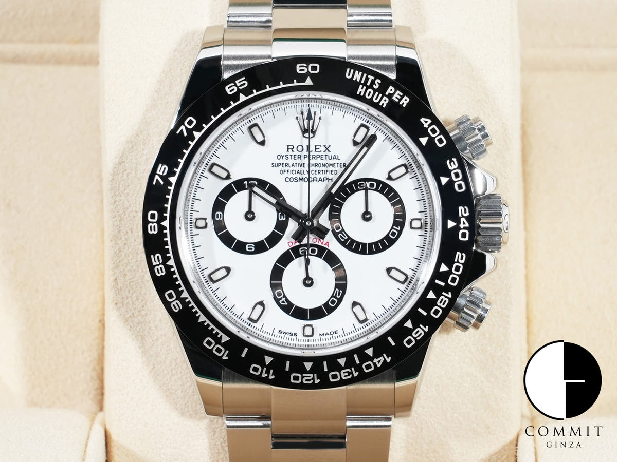 ロレックス デイトナ Ref.116500LN ステンレススチール ホワイト文字盤