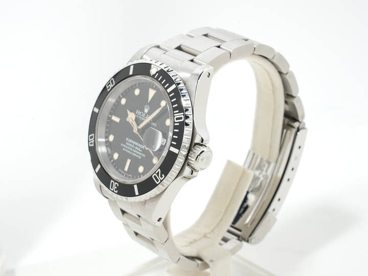 Rolex Submariner Date Ref.16610 SS Black Dial Used o82izxni